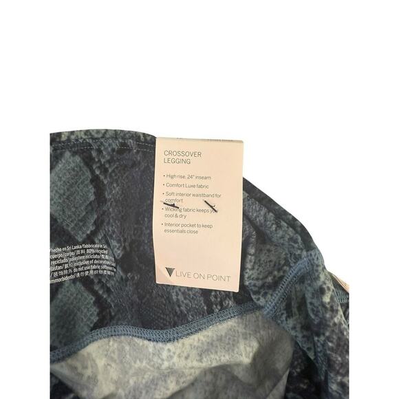 Victoria’s Secret On Point High Rise Crossover Shake Skin Legging Size 12 NWT - Picture 5 of 9